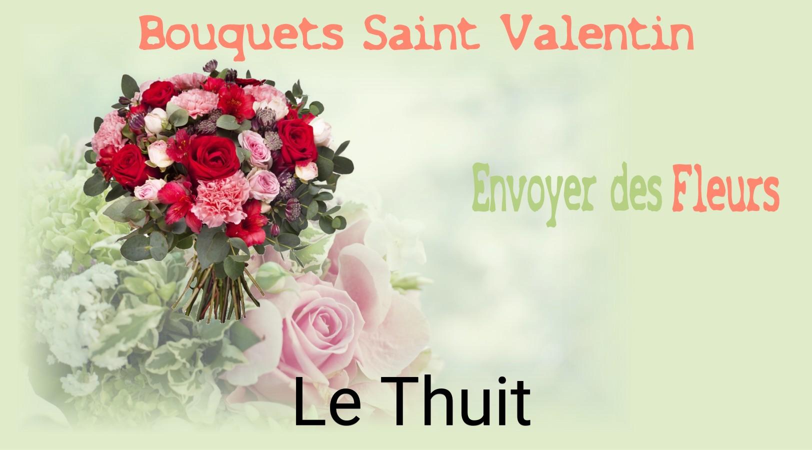 Roses de Saint-Valentin livrées à Le Thuit